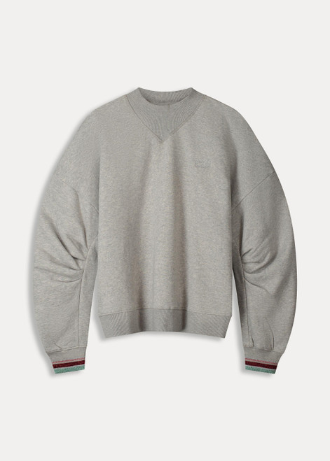 POM Sweater - Grey Melange