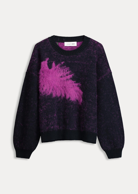 POM Pullover - Feather Midnight Blue
