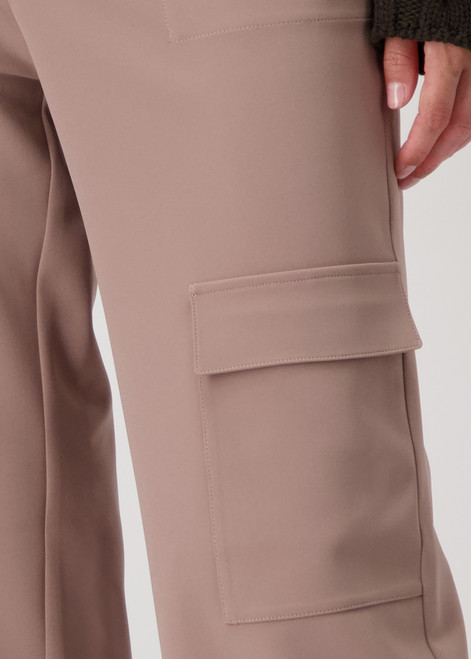 MONARI Brown Cargo Trousers With Flap Pockets | 808422