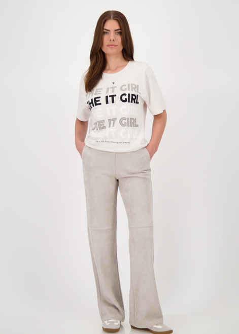 MONARI Beige T-Shirt With Lettering | 808816