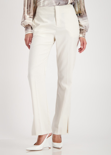 MONARI Beige Pants In Satin-Look | 809220