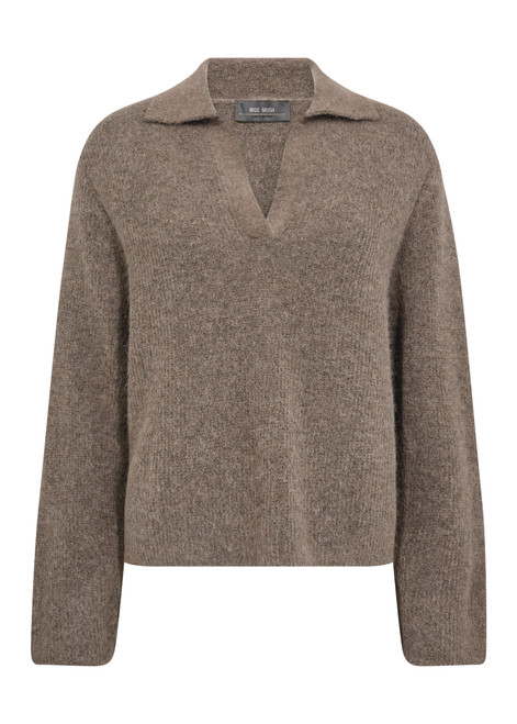 MOS MOSH Falcon Thora Aidy Polo Knit | 173070