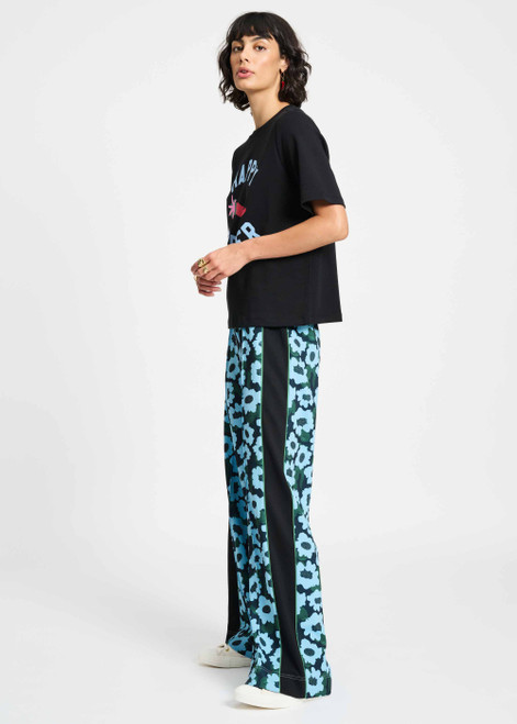 POM AMSTERDAM Black Tshirt - Garden Pepper | SP9271