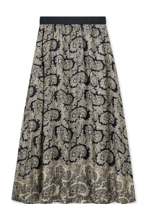 MOS MOSH Salute Navy Mmbajola Invert Skirt | 165480