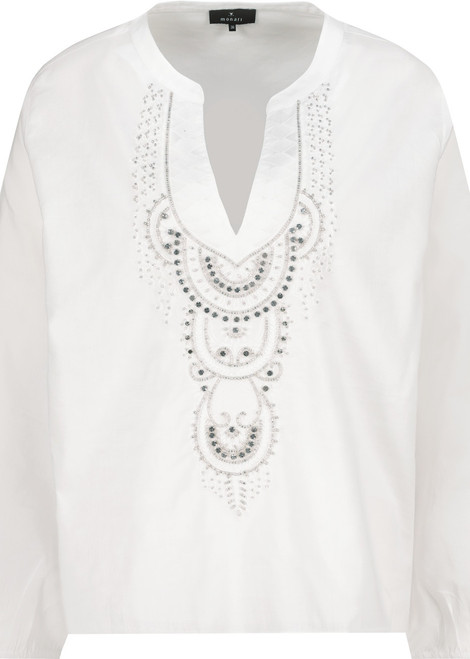 MONARI White Decorated Blouse | 409653
