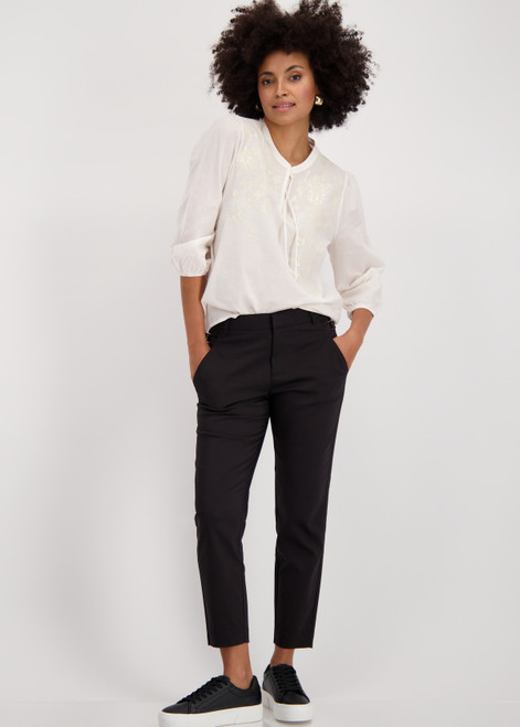 MONARI Beige Blouse With Floral Pattern | 409693