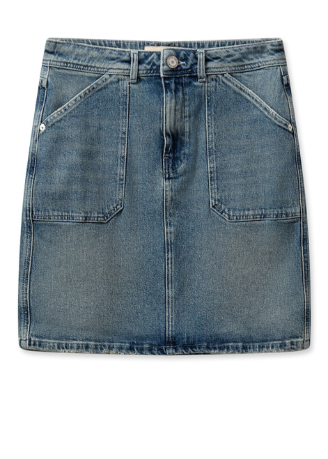 MOS MOSH Blue Maki Mondra Skirt | 161170
