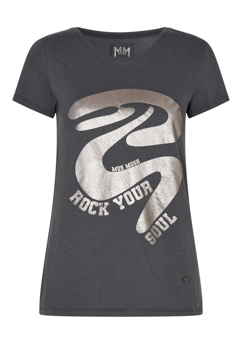 MOS MOSH Asphalt Fawn O-Ss Tee | 146100