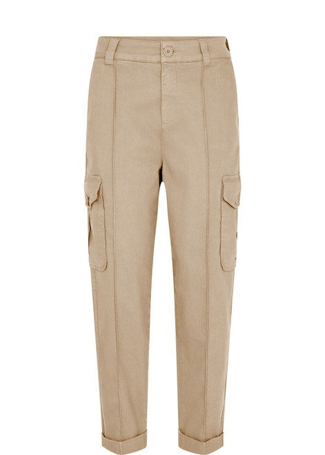 MOS MOSH Savannah Tan Madisane Herringbone Cargo Pant | 155830