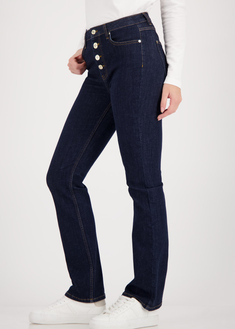 MONARI Blue Straight-Leg Jeans | 410343