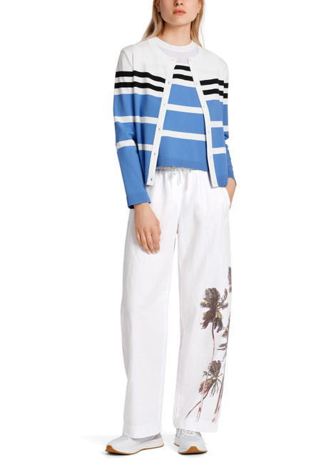 MARC CAIN Bright Azure Ladies Cardigan | WS3926M35