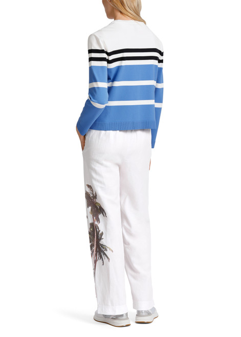 MARC CAIN Bright Azure Ladies Cardigan | WS3926M35