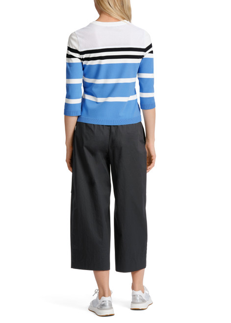 MARC CAIN Brt Azure Knitted In Germany Greo Sweater | WS4135M35