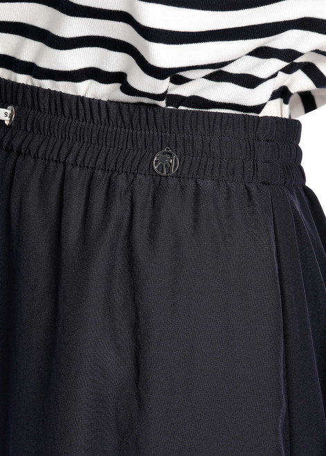 MARC CAIN Mngt Blue Box Pleat Skirt | WS7113W76