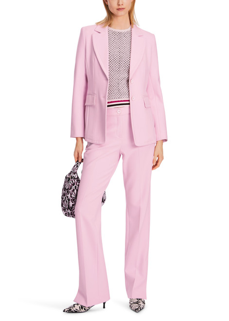 MARC CAIN Bright Rose Tan Blazer In A Tailored Fit | XC3423W22