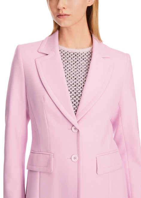 MARC CAIN Bright Rose Tan Blazer In A Tailored Fit | XC3423W22