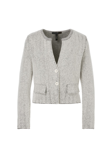 MARC CAIN Smoke Elegant Cardigan - Knitted In Germany | XC3923M31