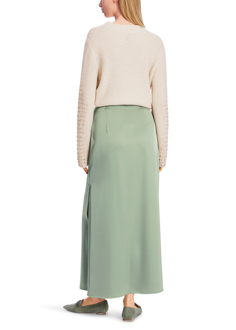 MARC CAIN Frozen Sage Pencil Skirt With Stretch | XC7120W15