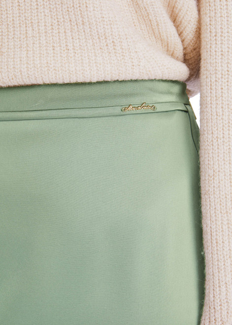 MARC CAIN Frozen Sage Pencil Skirt With Stretch | XC7120W15