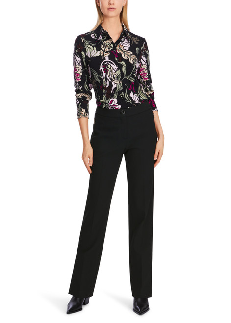 MARC CAIN Black Fendou In Feminine Fit | XC8124W22