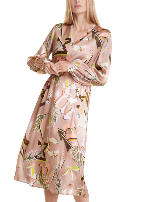 MARC CAIN COLLECTIONS Sandy Beige Dresses | SC 21.16 W62