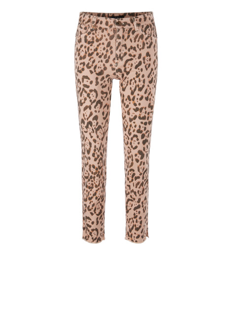 MARC CAIN COLLECTIONS Sandy Beige Denim Pants | TC 82.11 D56