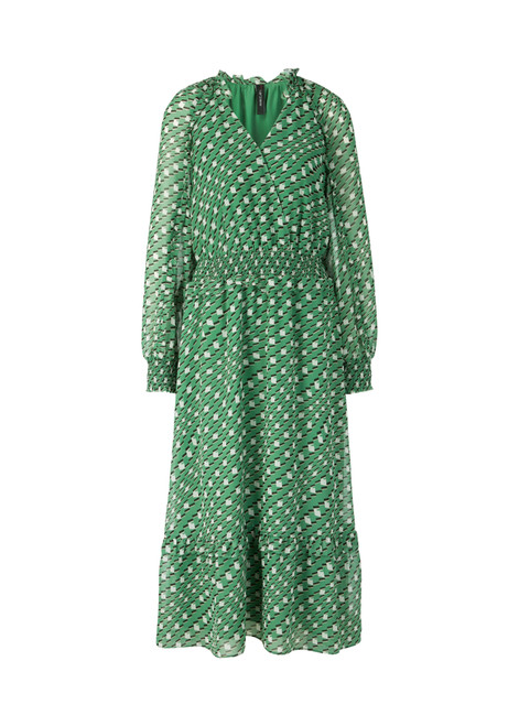 MARC CAIN COLLECTIONS Moss Green Dresses | UC 21.12 W41