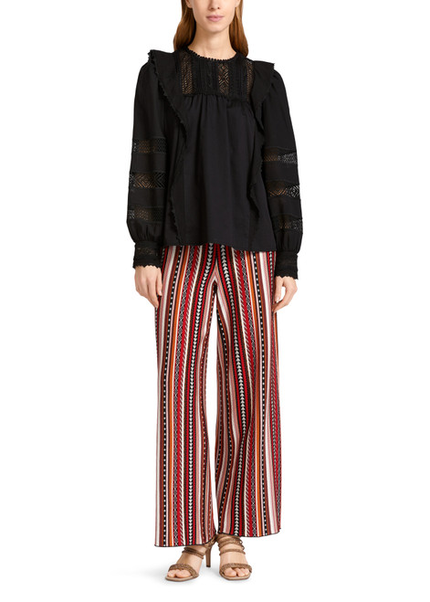 MARC CAIN COLLECTIONS Black Blouses | UC 51.30 W87