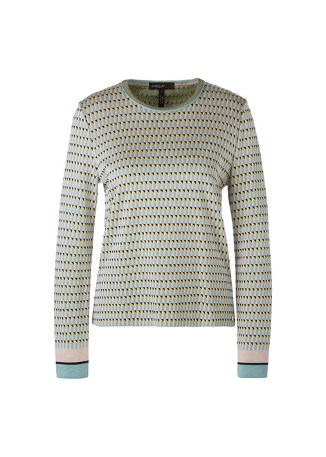 MARC CAIN COLLECTIONS Dark Sky Blue Pullover | VC 41.05 M06