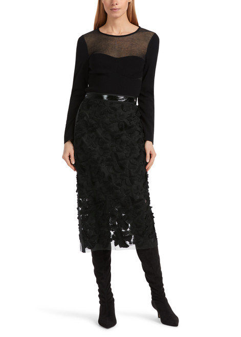 MARC CAIN Black Skirts | VC7106W52