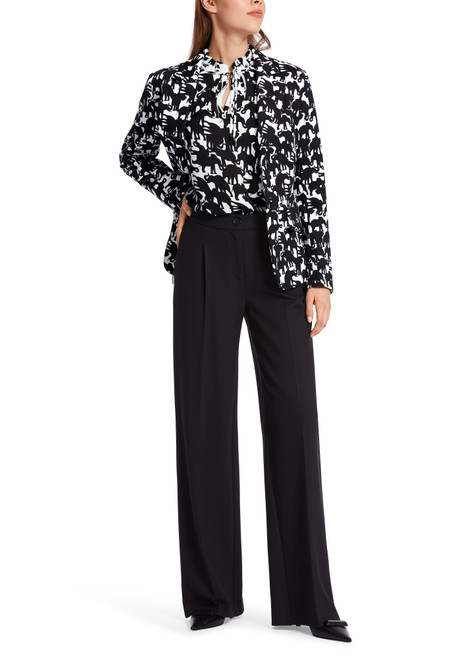 MARC CAIN Blckndwht Blazer In Techno Stretch | WC3411J10