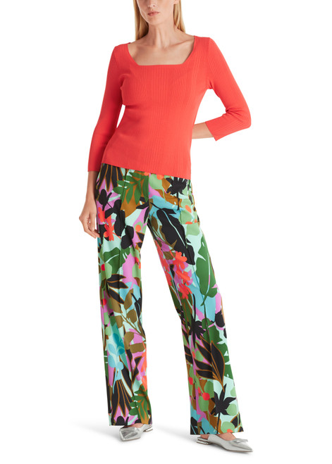 MARC CAIN Bright Tomato Ladies Sweater | WC4101M39