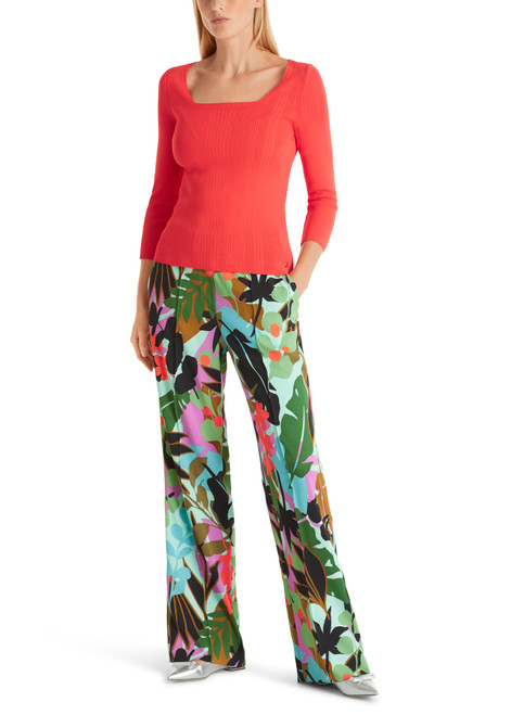 MARC CAIN Bright Tomato Ladies Sweater | WC4101M39