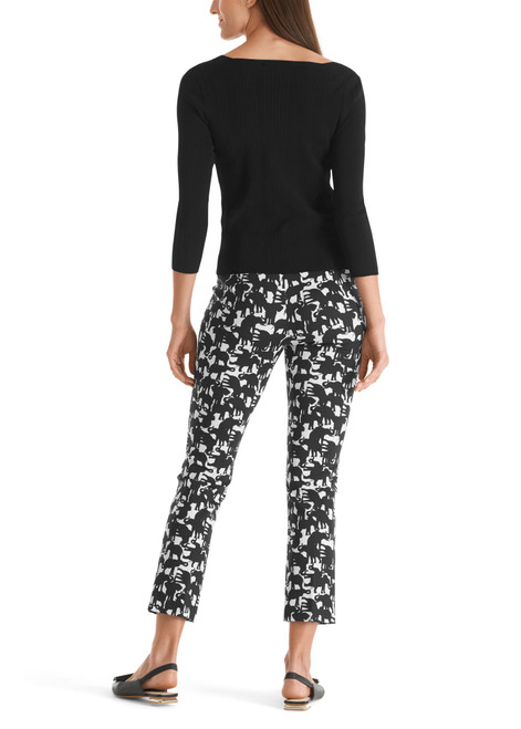 MARC CAIN Black Ladies Sweater | WC4101M39