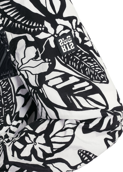 MARC CAIN White and Black Ladies Outdoor Jacket | WS1206W21
