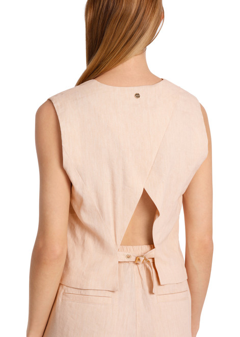 MARC CAIN Soft Rose Ladies Waistcoat | WC3702W47