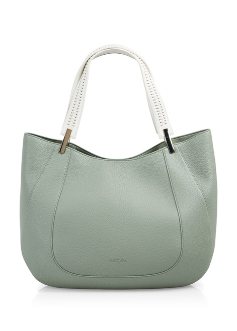 MARC CAIN Frozen Sage "Rethink Together" Shopper | XCT601L10