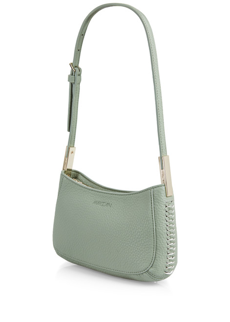 MARC CAIN Frozen Sage Rethink Together Shoulder Bag | XCTI02L10