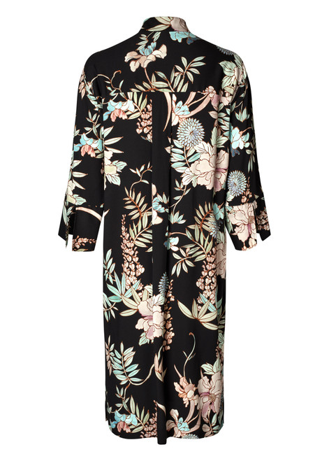 DEA KUDIBAL MIMOSA BLK DRESS WITH WIDE SLEEVES | 1140724