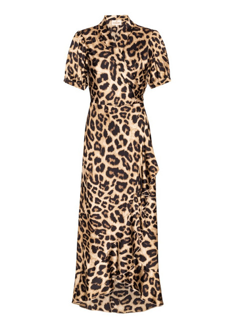 KARMAMIA  Iris Dress - Hammered Leopard | 1921KM