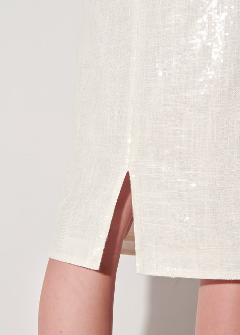 LUISA CERANO Multicolor Sequin Pencil Skirt | 598230/3598-1031