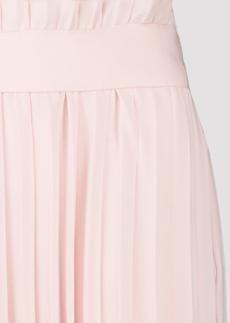 MONARI Pink Midi Pleated Skirt | 407758