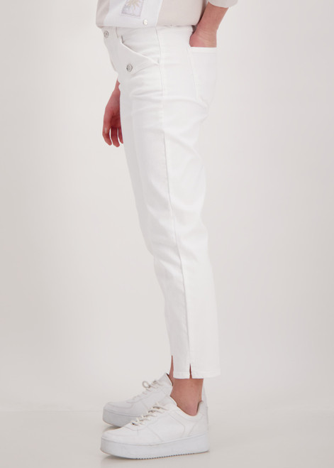 MONARI White Plain 7/8 Trousers | 407991