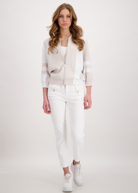 MONARI White Plain 7/8 Trousers | 407991