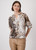 MONARI Beige Sweatshirt With Leopard Pattern | 409421
