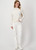 MONARI Off-White Pattern Tiger Pattern Jumper