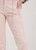 MONARI Pink Straight Trousers With Slit And Chain Belt | 407754
