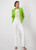 MONARI Green Blazer With Ruffles | 408591