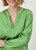 MONARI Green Satin Blouse | 409038