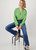 MONARI Green Satin Blouse | 409038